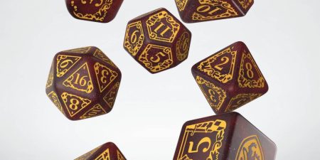 Harry Potter. Gryffindor Modern Dice Set - Red