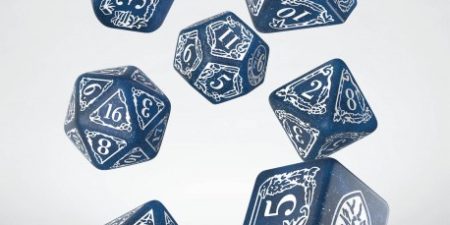 Harry Potter. Ravenclaw Modern Dice Set - Blue