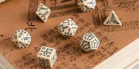 Japanese Dice Set: Last Words Stone