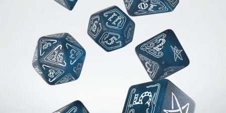 Call of Cthulhu Abyssal & white Dice Set