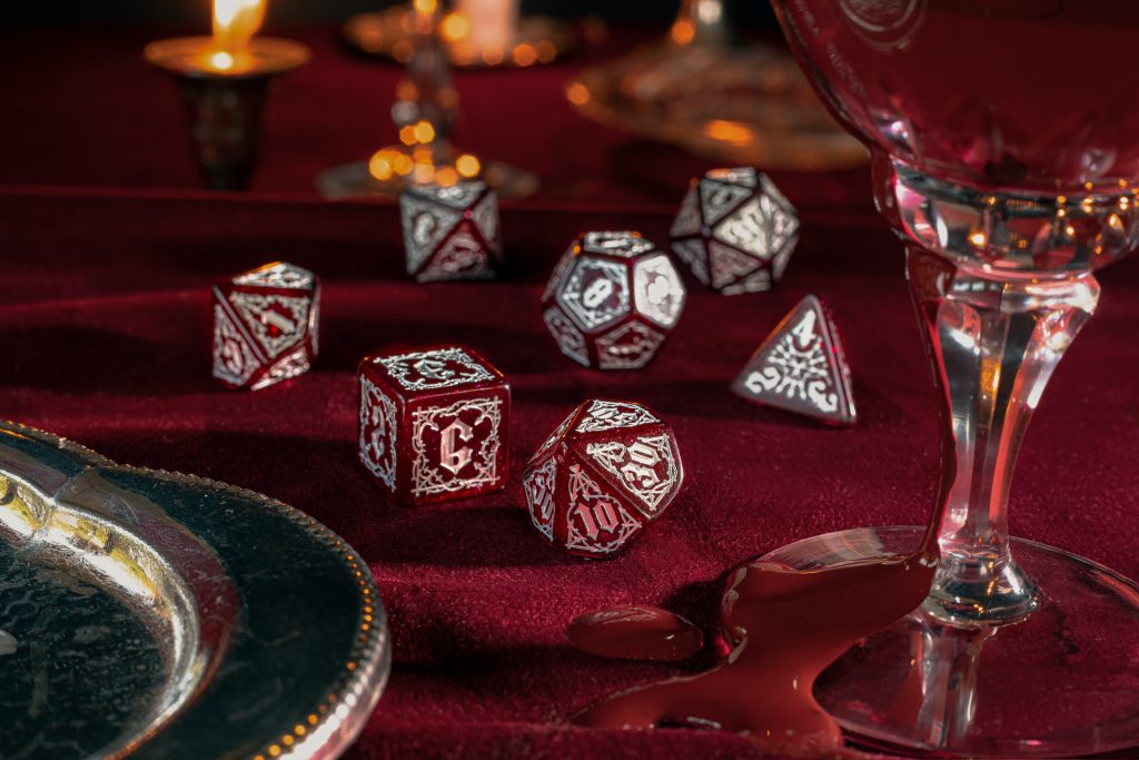 Bloodsucker Dice Set: Scarlet