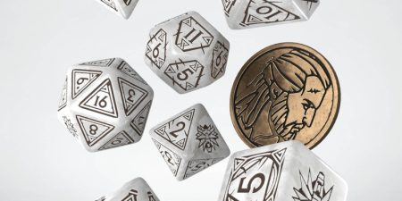 The Witcher Dice Set. Geralt - The White Wolf