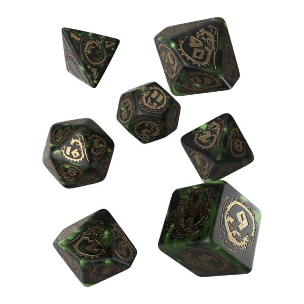 Dragons Dice Set: Nephrite