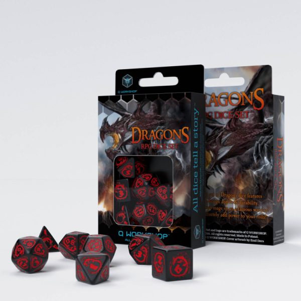 Dragons Dice Set: Onyx - Image 2