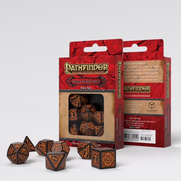 Pathfinder Hell's Vengeance Dice Set - Image 3