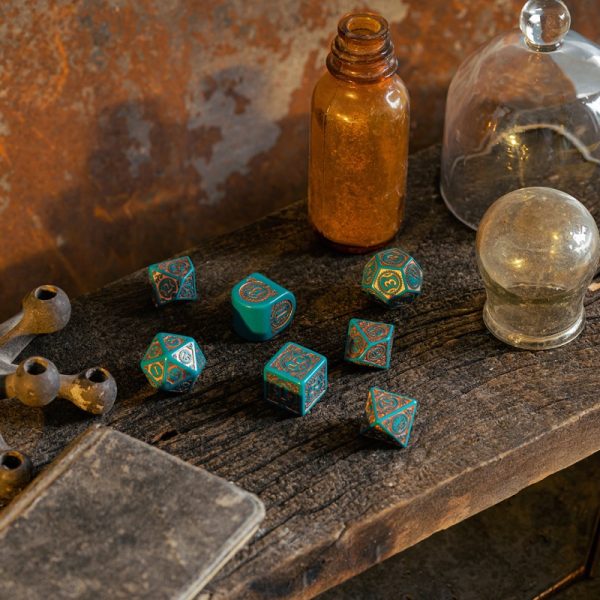 Steampunk Clockwork: Nautical Apparatus Modern Dice Set - Image 5