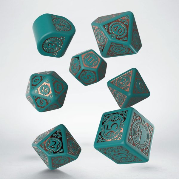 Steampunk Clockwork: Nautical Apparatus Modern Dice Set - Image 3