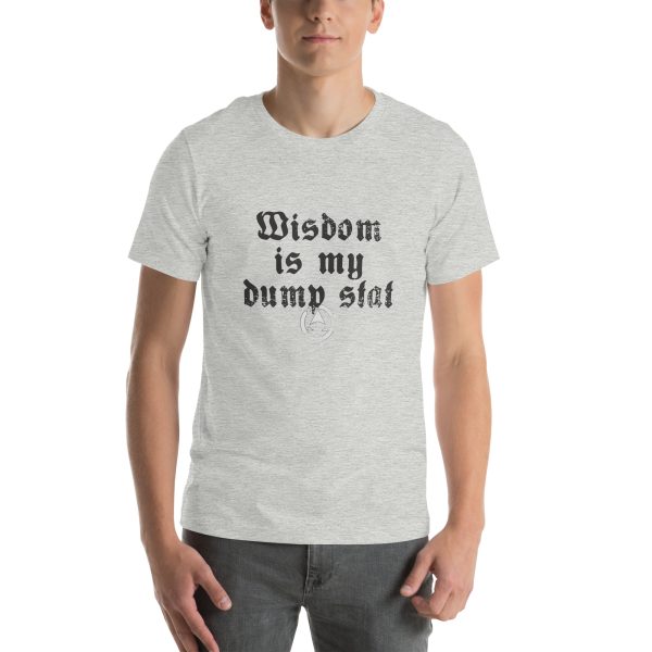 WIS is my dump stat - Unisex t-shirt - Image 79