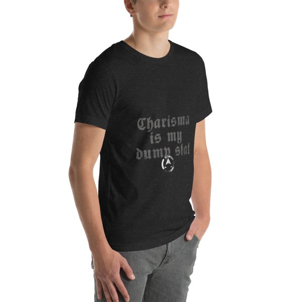 CHA is my dump stat - Unisex t-shirt - Image 9