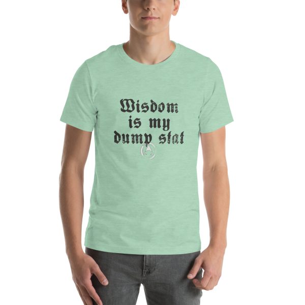 WIS is my dump stat - Unisex t-shirt - Image 67