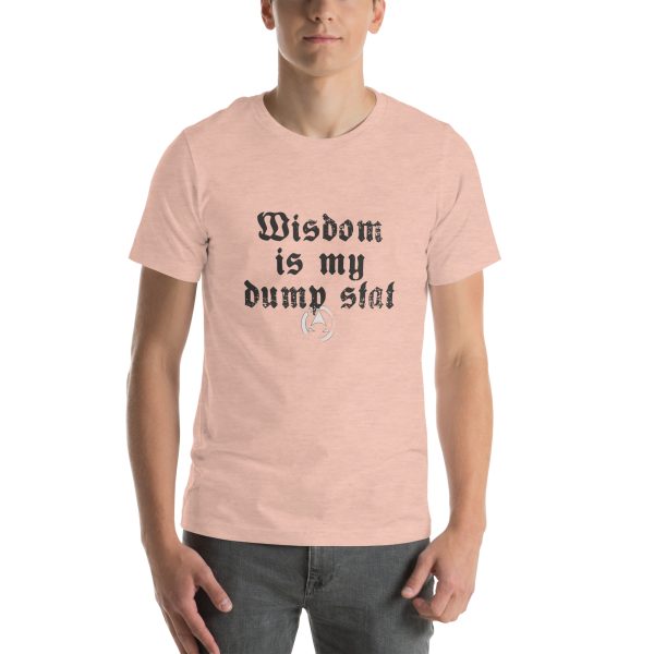 WIS is my dump stat - Unisex t-shirt - Image 73