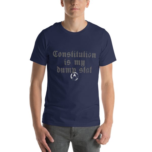 CON is my dump stat - Unisex t-shirt - Image 13