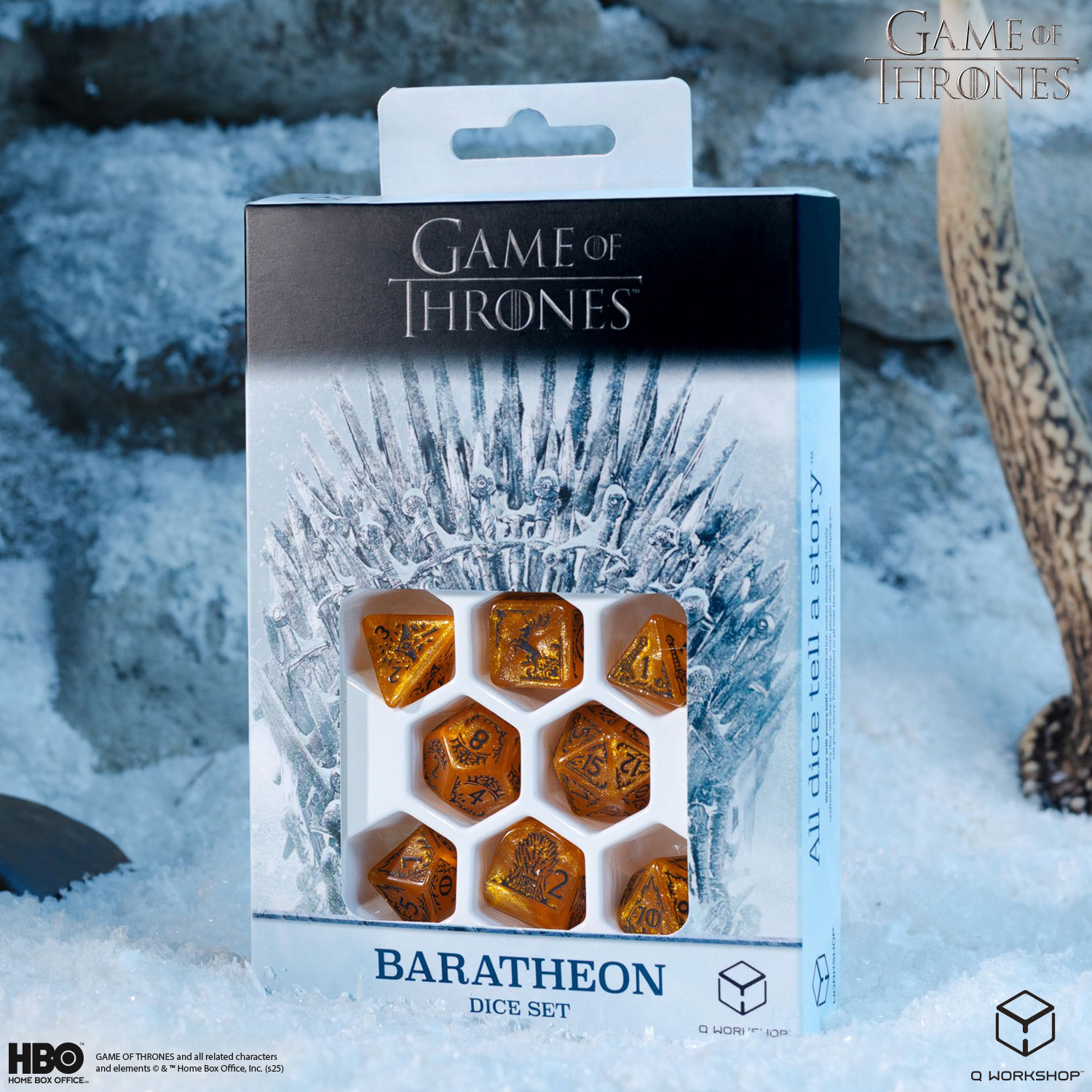 Game of Thrones. Baratheon Dice Set.