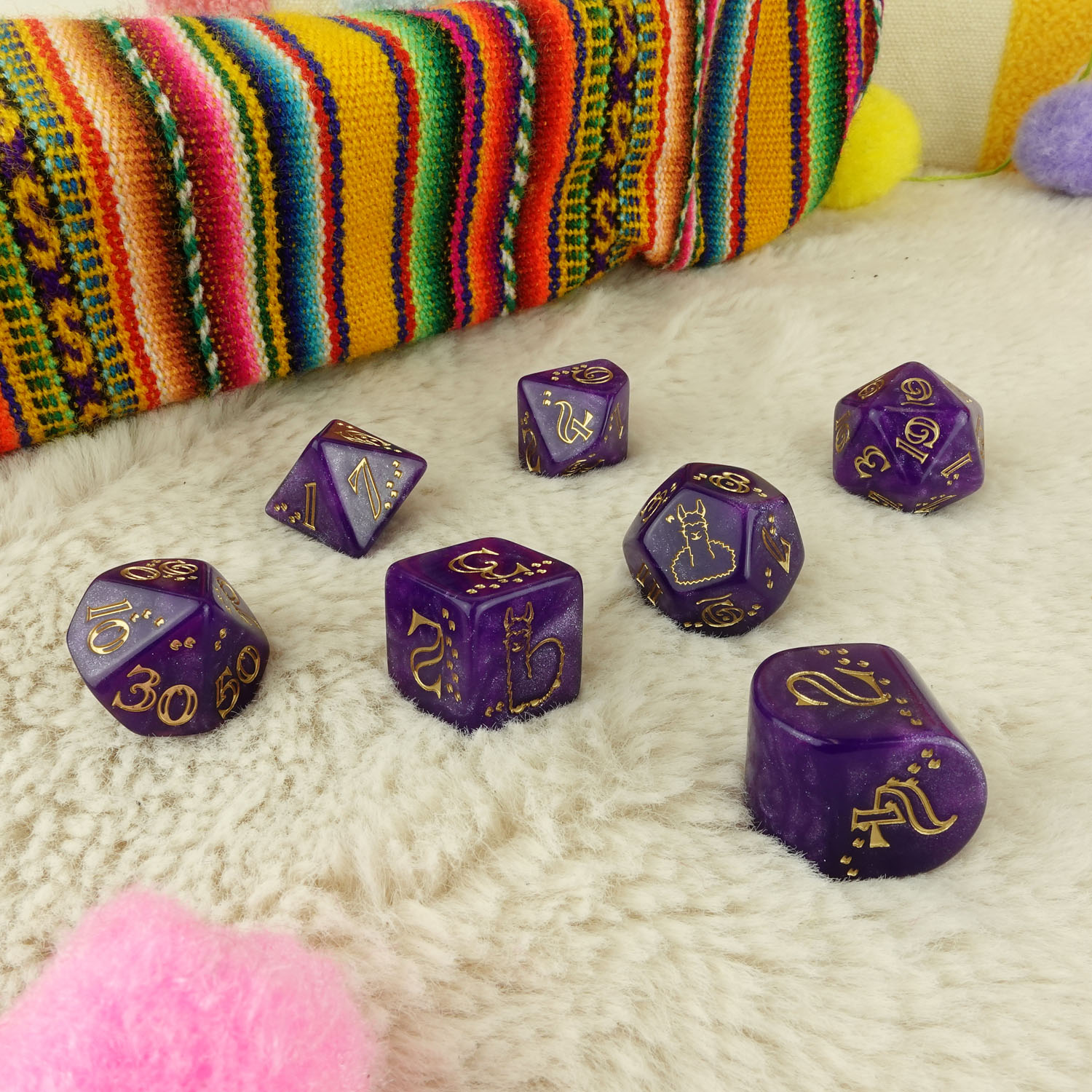 Llama Dice Set: Zippy - Image 4