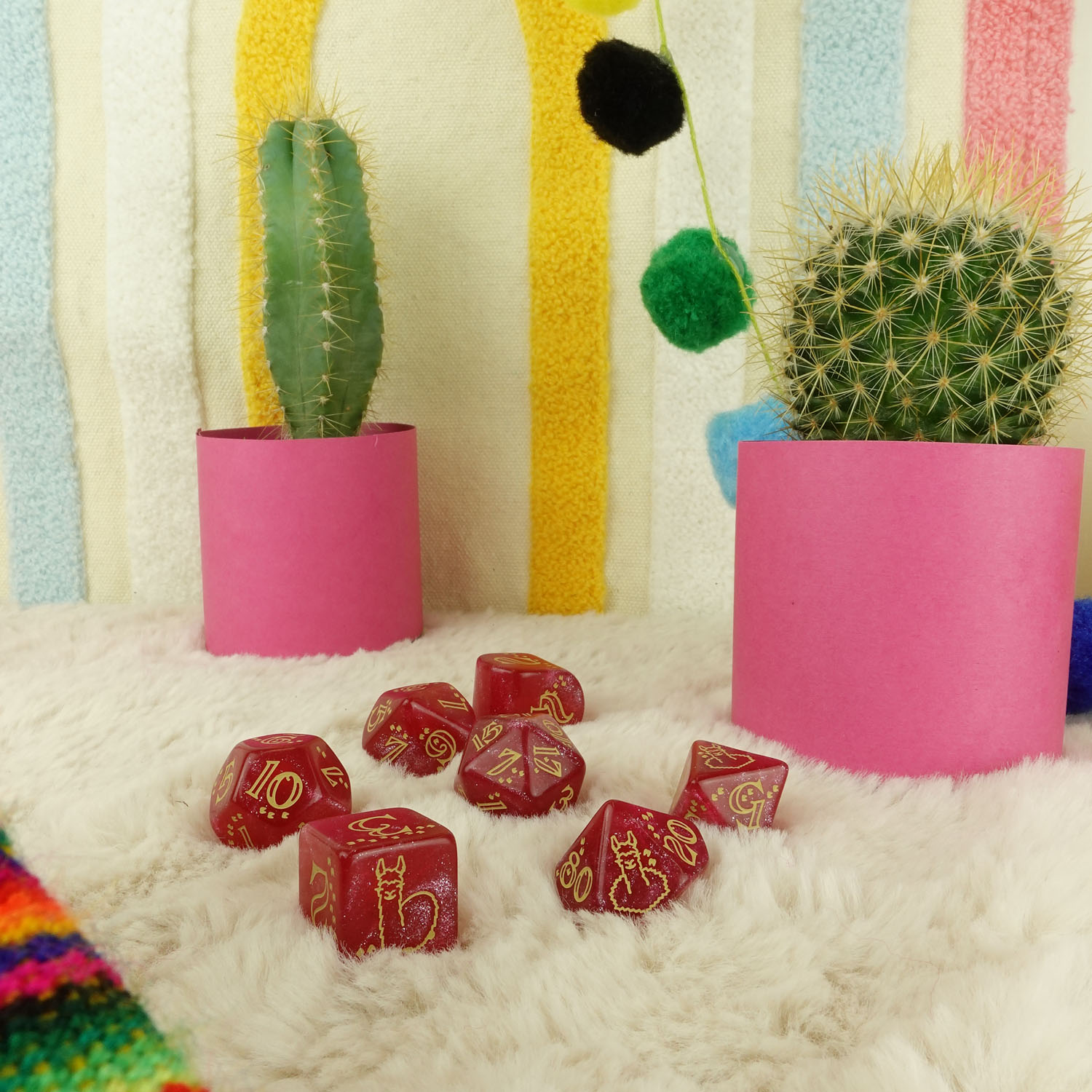 Llama Dice Set: Puffy - Image 3