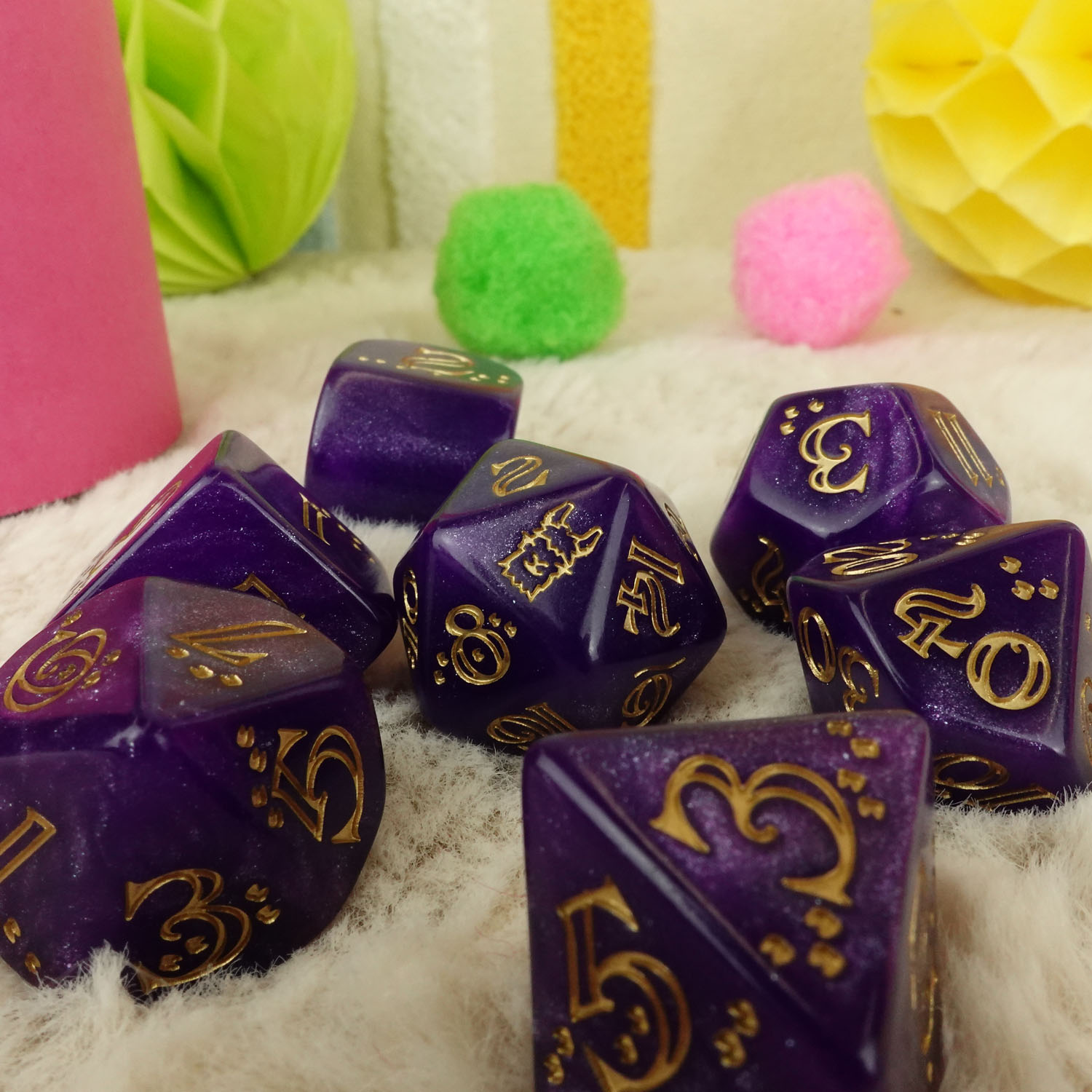 Llama Dice Set: Zippy - Image 5