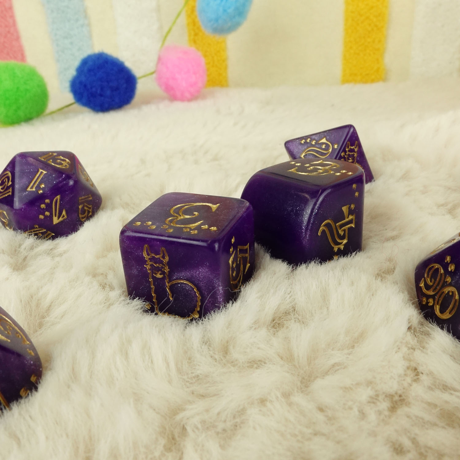 Llama Dice Set: Zippy - Image 6