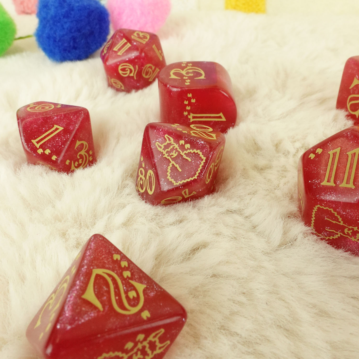 Llama Dice Set: Puffy - Image 6