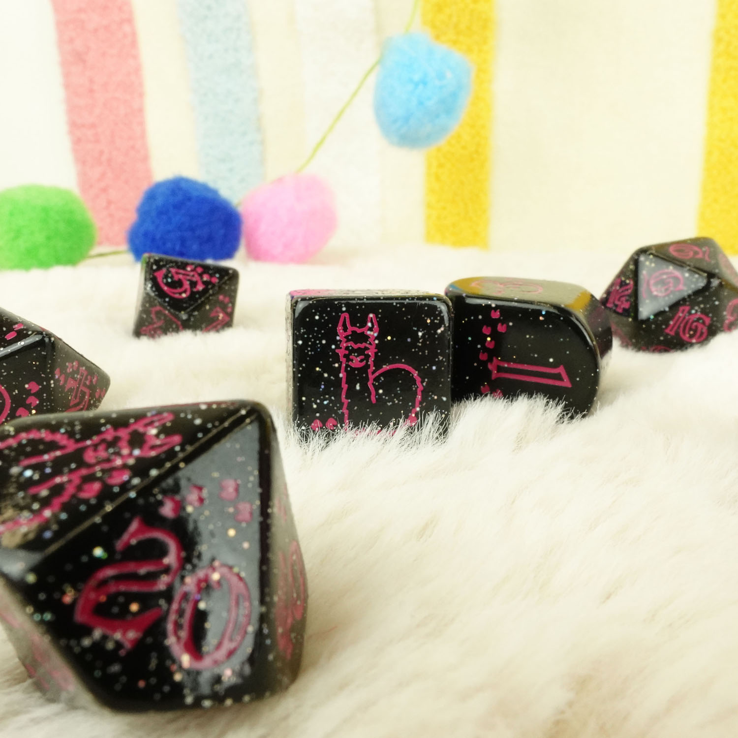 Llama Dice Set: Spitty - Image 6