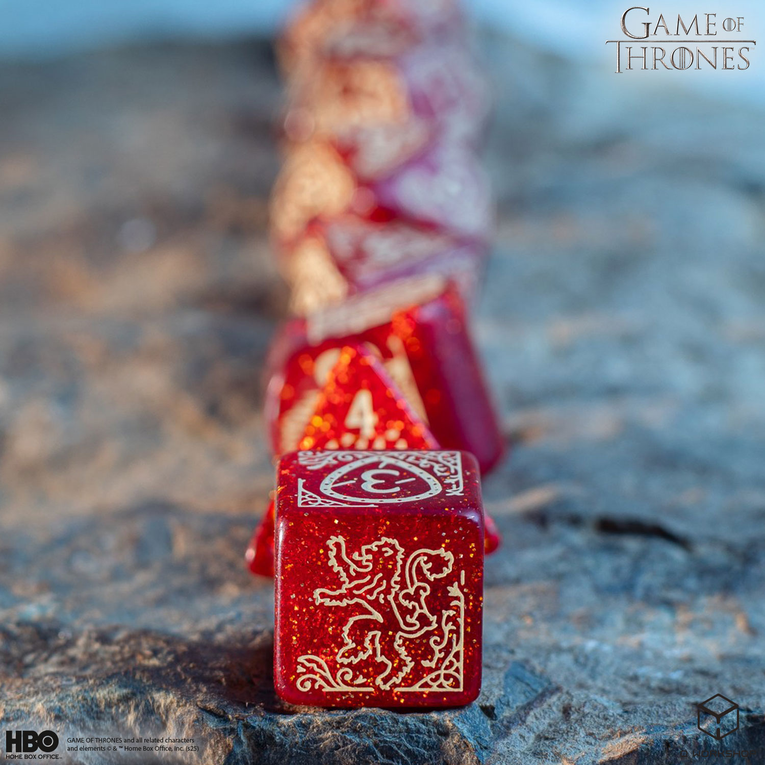 Game of Thrones. Lannister Dice Set. - Image 2