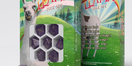 Llama Dice Set: Zippy