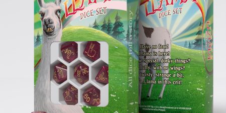 Llama Dice Set: Puffy