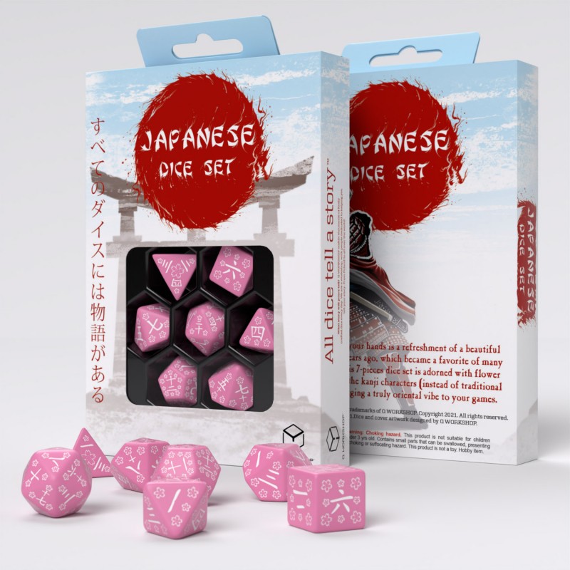 Japanese Dice Set: Sweet Spring Memory - Image 2