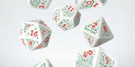 Pizza Dice Set: Pepperoni