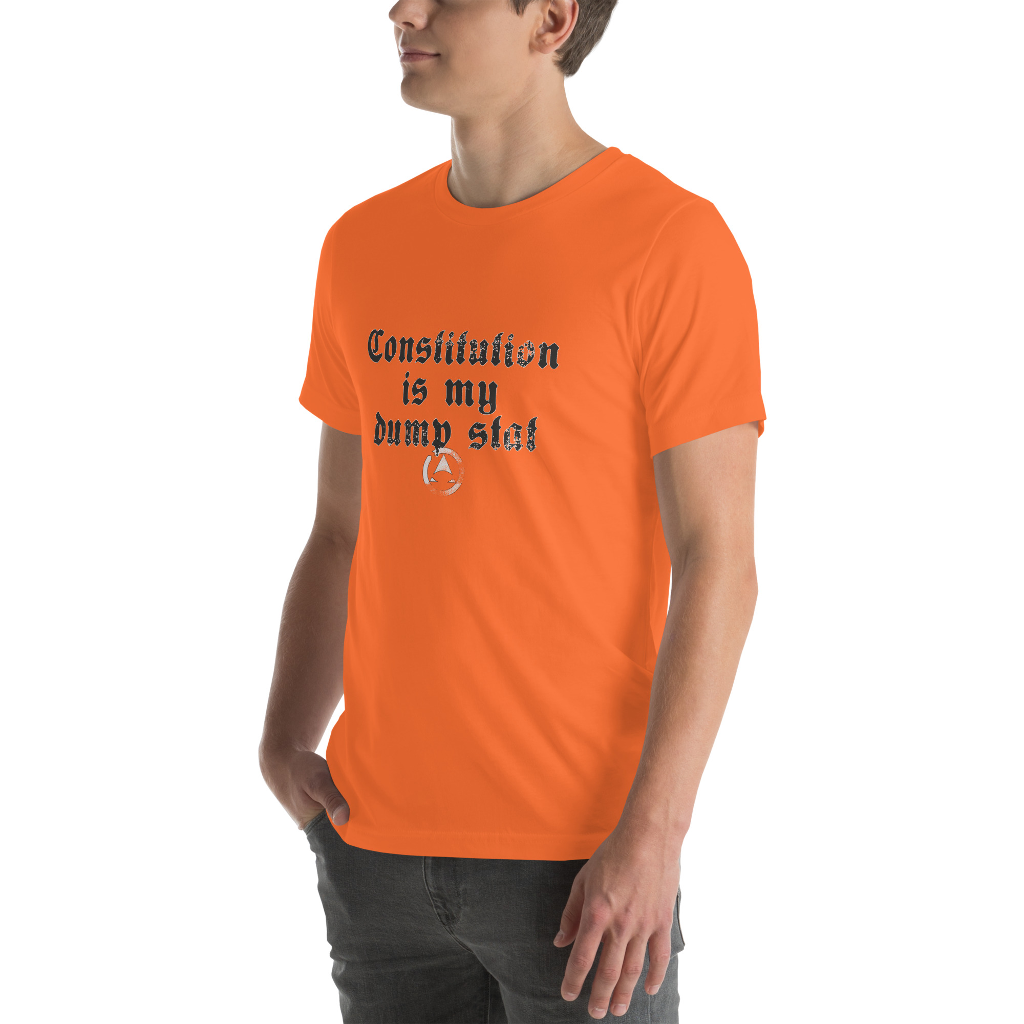 CON is my dump stat - Unisex t-shirt - Image 21