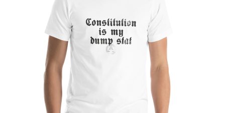 CON is my dump stat - Unisex t-shirt
