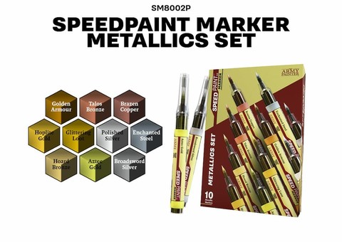 Speedpaint Marker Metallics Set