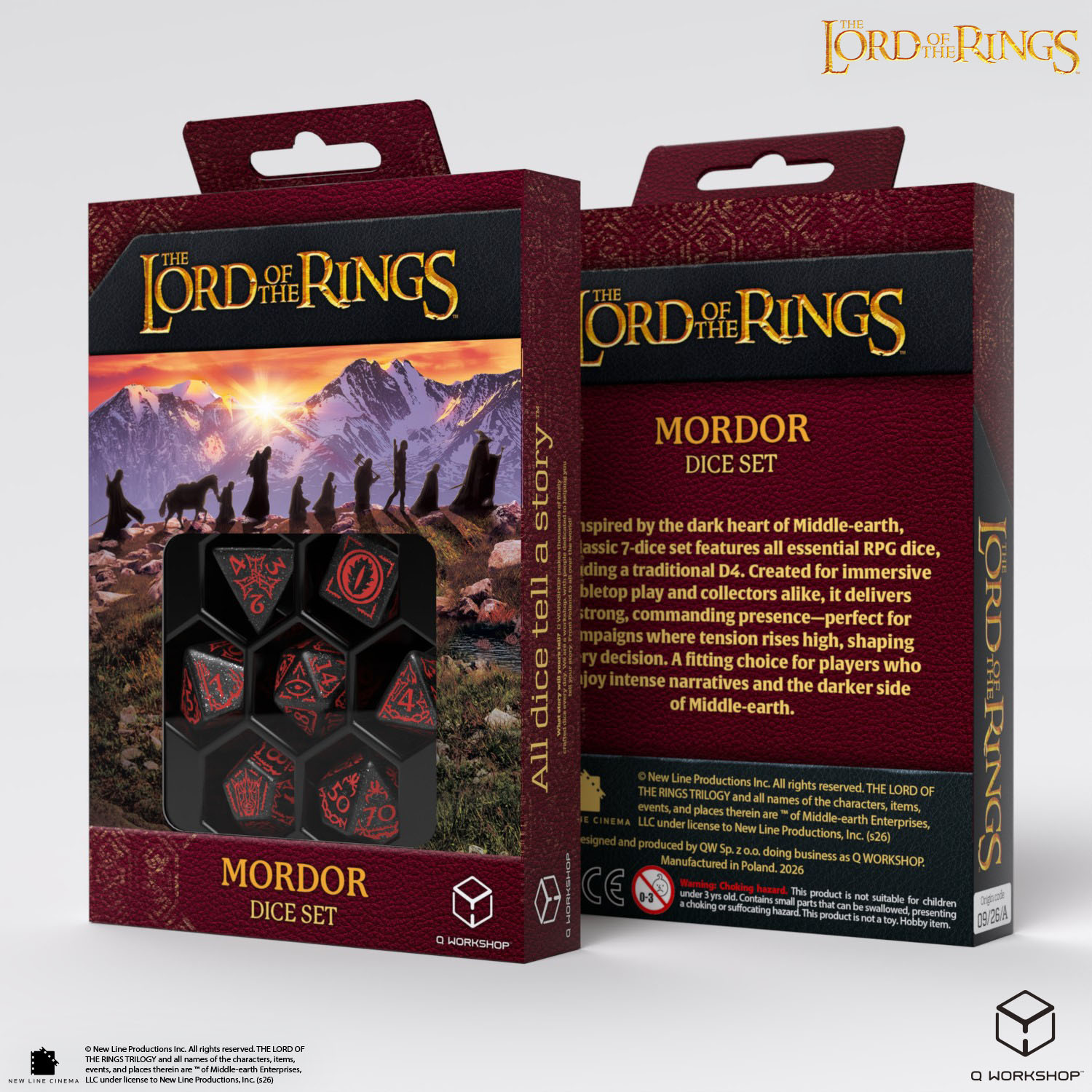 The Lord of the Rings: Mordor Dice Set - Image 2