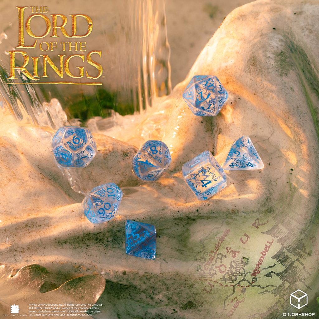 The Lord of the Rings: Rivendell Dice Set - Water