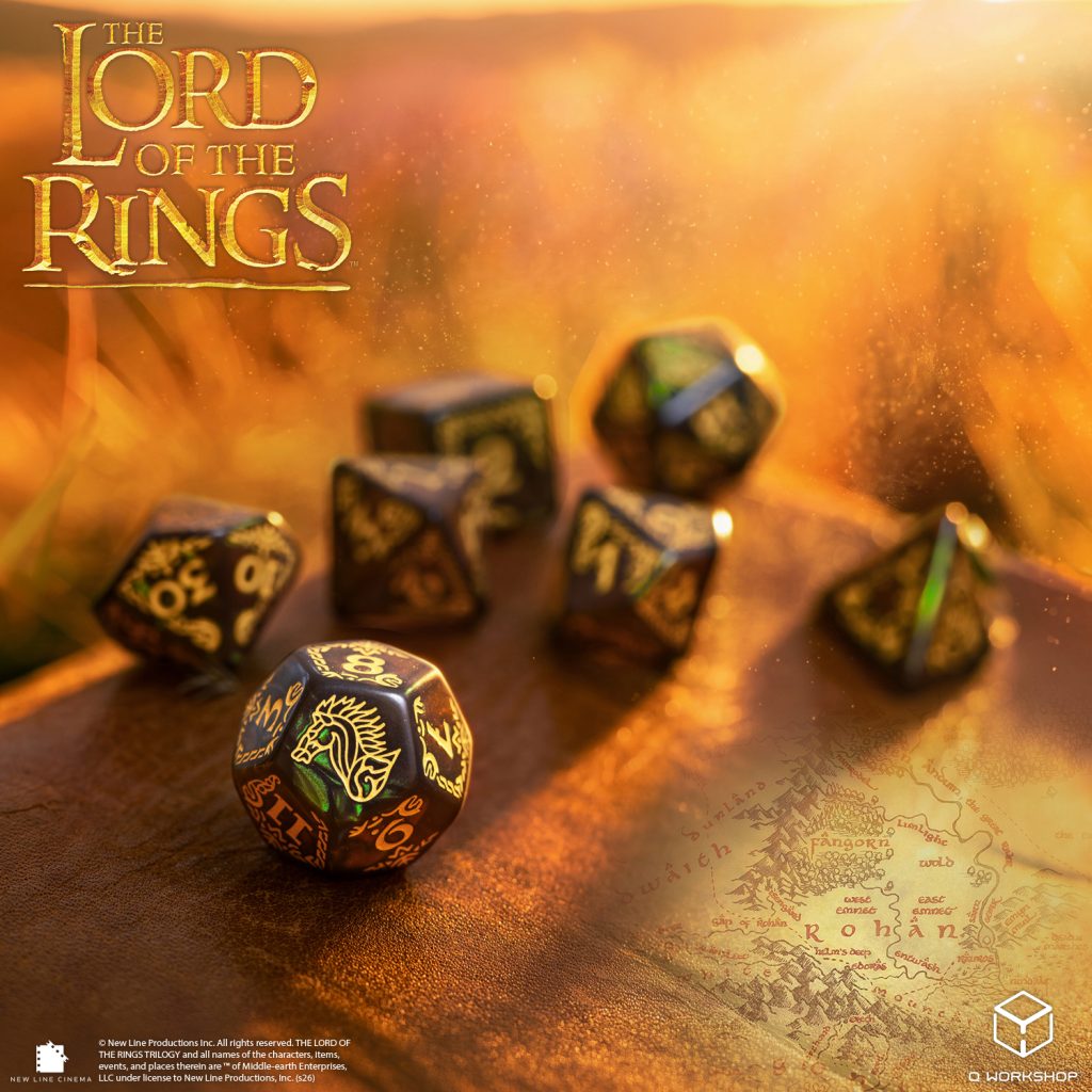 The Lord of the Rings: Rohan Dice Set